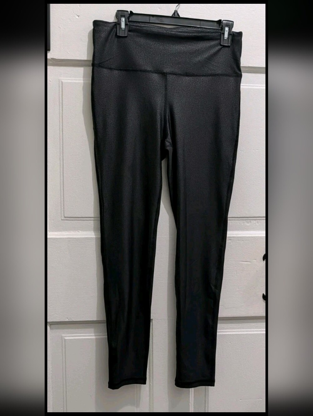 Mono B Black High-Waist Active Leggings